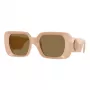 VERSACE Moteriški „Cat Eye“ akiniai nuo saulės VE4473U548973 Havana pilkas gradientas 54mm