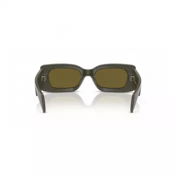 VERSACE Moteriški akiniai nuo saulės VE4474U549173 Drugelio/katės akies Havana tamsiai rudi gradientiniai 52mm