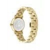 VERSACE Moteriškas laikrodis VE7F00623 Šveicariškas kvarcinis 35 mm juodas ciferblatas odinis dirželis