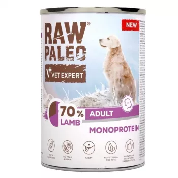 VETEXPERT Raw Paleo Lamb šlapias šunų ėdalas 400g