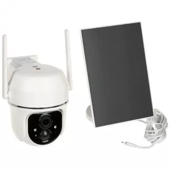 VicoHome APTI-W31SD1 Saulės energija maitinama lauko vaizdo kamera su PIR, 3MP Wi-Fi