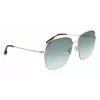 Moteriški akiniai nuo saulės Victoria Beckham VB214SA-700 – Havana acetatinis rėmas, rudas gradientinis stiklas, 61 mm