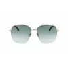 Moteriški akiniai nuo saulės Victoria Beckham VB214SA-700 – Havana acetatinis rėmas, rudas gradientinis stiklas, 61 mm