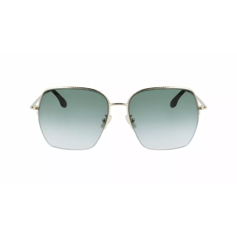 Moteriški akiniai nuo saulės Victoria Beckham VB214SA-700 – Havana acetatinis rėmas, rudas gradientinis stiklas, 61 mm