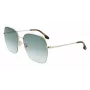 Moteriški akiniai nuo saulės Victoria Beckham VB214SA-700 – Havana acetatinis rėmas, rudas gradientinis stiklas, 61 mm