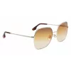Victoria Beckham VB223S-708 Moteriški Akiniai nuo Saulės – Havana Acetato Rėmelis, Rudi Polikarbonatiniai Lęšiai, 56 mm