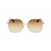Victoria Beckham VB223S-708 Moteriški Akiniai nuo Saulės – Havana Acetato Rėmelis, Rudi Polikarbonatiniai Lęšiai, 56 mm