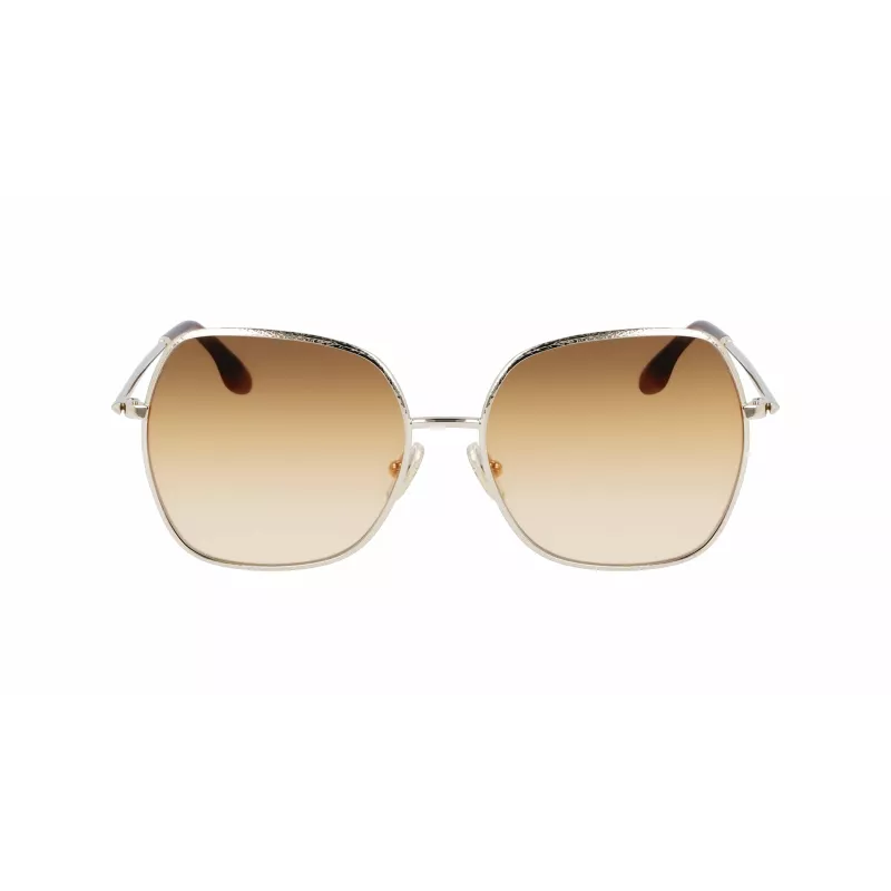 Victoria Beckham VB223S-708 Moteriški Akiniai nuo Saulės – Havana Acetato Rėmelis, Rudi Polikarbonatiniai Lęšiai, 56 mm