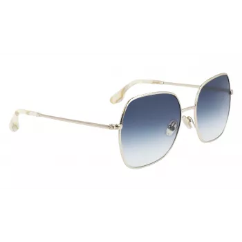 Victoria Beckham VB223S-720 Moteriški akiniai nuo saulės Havana rudi gradientiniai 56/17/140 mm