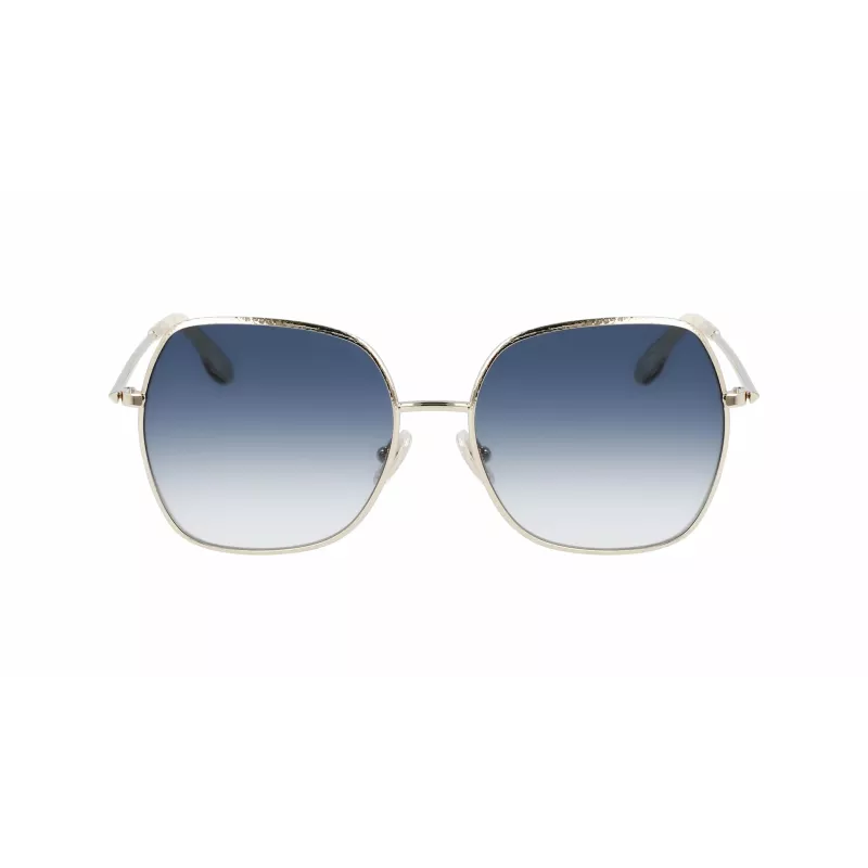Victoria Beckham VB223S-720 Moteriški akiniai nuo saulės Havana rudi gradientiniai 56/17/140 mm