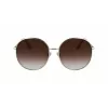 Victoria Beckham VB224S-702 moteriški akiniai nuo saulės Gold/Havana Brown Gradient 59mm