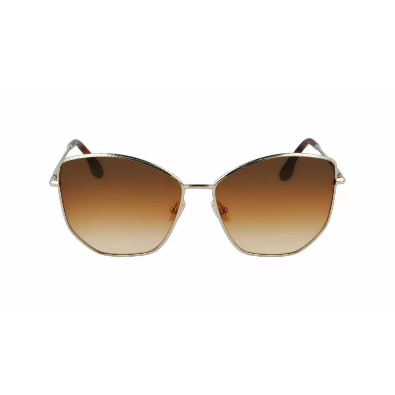 Victoria Beckham VB225S-702 Moteriški akiniai nuo saulės Havana/Ruda gradientas 59mm