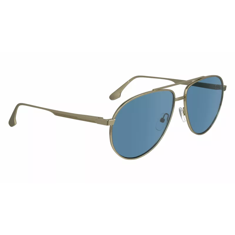 Victoria Beckham VB242S6114720 Moteriški kvadratiniai akiniai nuo saulės Ruda Auksinis Rėmas Rudi Gradientiniai Lęšiai 61/14/140 mm