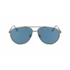 Victoria Beckham VB242S6114720 Moteriški kvadratiniai akiniai nuo saulės Ruda Auksinis Rėmas Rudi Gradientiniai Lęšiai 61/14/140 mm