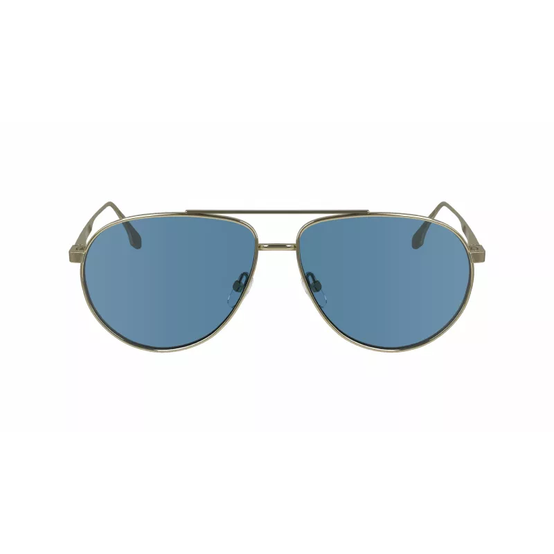 Victoria Beckham VB242S6114720 Moteriški kvadratiniai akiniai nuo saulės Ruda Auksinis Rėmas Rudi Gradientiniai Lęšiai 61/14/140 mm