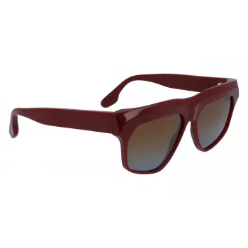 Victoria Beckham VB603S-604 Moteriški akiniai nuo saulės – kvadratinis per didelis acetatinis rėmelis 56/15/145 mm