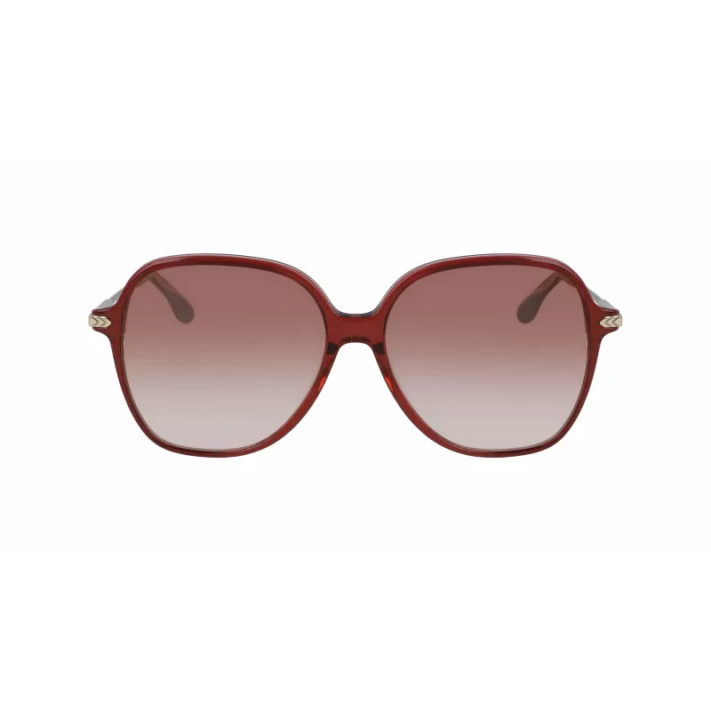 Victoria Beckham VB613S-607 Moteriški katės akies formos akiniai nuo saulės – Havana/Rudi gradientiniai 59mm