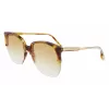 Victoria Beckham VB617S-222 Moteriški Oversized Butterfly Akiniai nuo Saulės Havana Acetatas Rudi Gradientiniai