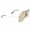 Victoria Beckham VB627S-207 Moteriški katinėlio formos akiniai nuo saulės Havana Brown Gradient 64mm