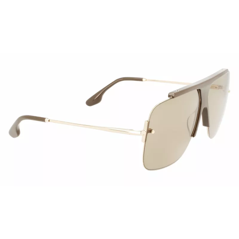 Victoria Beckham VB627S-207 Moteriški katinėlio formos akiniai nuo saulės Havana Brown Gradient 64mm