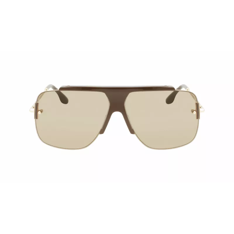 Victoria Beckham VB627S-207 Moteriški katinėlio formos akiniai nuo saulės Havana Brown Gradient 64mm