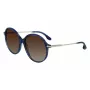 Victoria Beckham VB632S-419 Moteriški akiniai nuo saulės Havana Blue Gradient 58mm