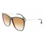 Victoria Beckham VB636S-342 Moteriški Akiniai Nuo Saulės – Havana Tortoise Rėmelis, Rudas Gradientinis Stiklas, 58 mm