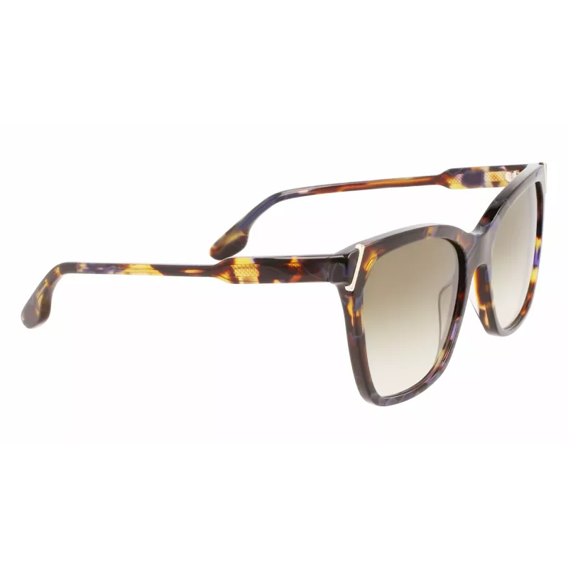 Victoria Beckham VB640S-418 Butterfly Akiniai Mėlyni Gradientiniai
