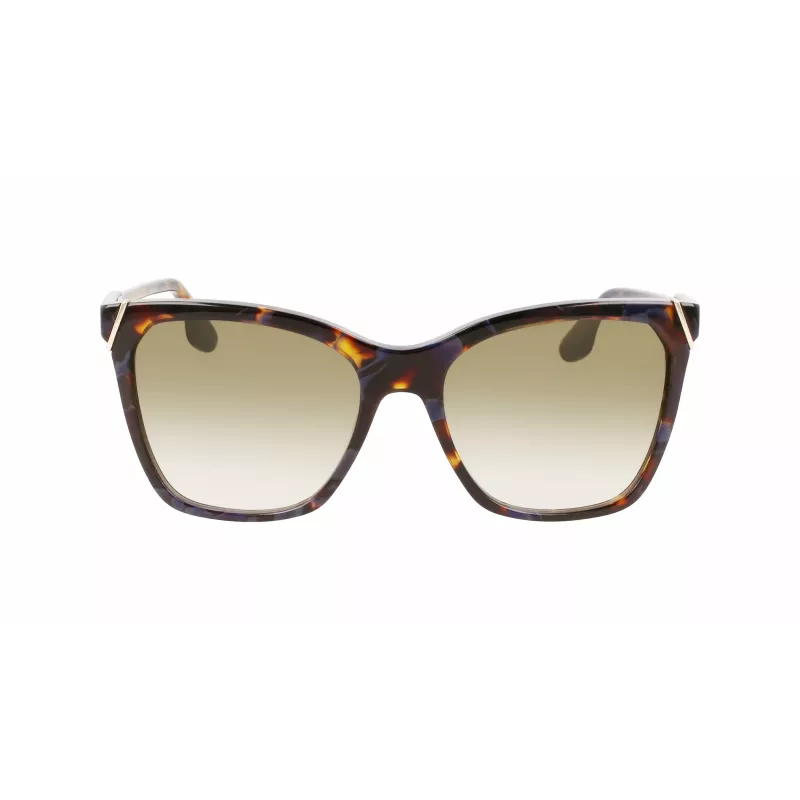 Victoria Beckham VB640S-418 Butterfly Akiniai Mėlyni Gradientiniai