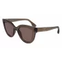 Victoria Beckham VB649S-303 Moteriški katinuko formos akiniai nuo saulės Havana Ruda Gradient 52mm