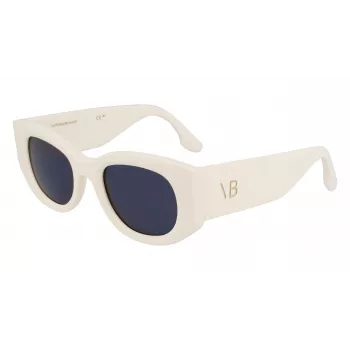 Victoria Beckham VB654S5022103 Moteriški Akiniai nuo Saulės – Juodas Acetato Rėmas, Pilki Polikarbonato Lęšiai, 50 mm
