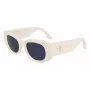 Victoria Beckham VB654S5022103 Moteriški Akiniai nuo Saulės – Juodas Acetato Rėmas, Pilki Polikarbonato Lęšiai, 50 mm