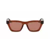 Victoria Beckham VB656S-203 Moteriški Akiniai nuo Saulės – Rudi Havana Acetato Rėmeliai su Rudais Gradientiniais Stiklais – 52 mm