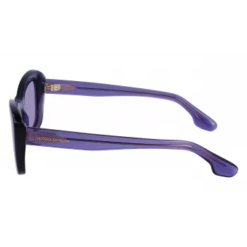VICTORIA BECKHAM VB657S-514 moteriški akiniai nuo saulės Brown Havana 50/22/140 mm