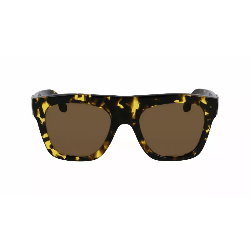 Victoria Beckham VB675S5220012 Moteriški Akiniai Nuo Saulės, Juodas Acetato Rėmelis, Tamsiai Pilki Polikarbonato Lęšiai, 52 mm