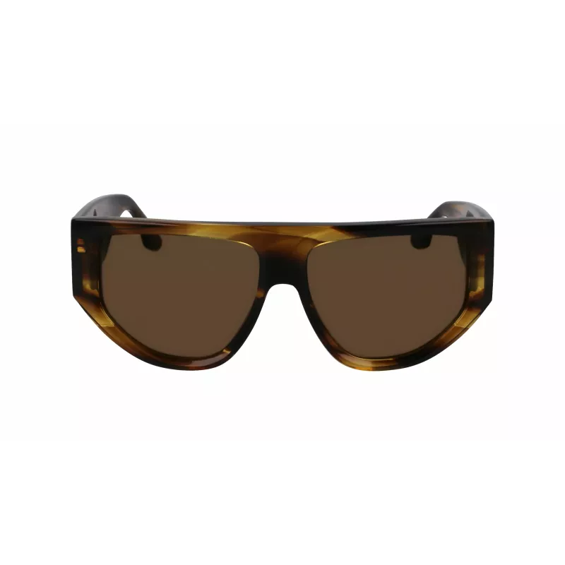 Victoria Beckham VB676S moteriški akiniai nuo saulės – Havana rudos spalvos acetato rėmelis su rudais gradientiniais lęšiais – 55/14/145 mm