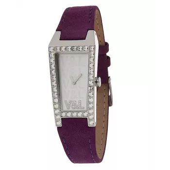 Victorio & Lucchino VL065603 Moteriškas analoginis kvarcinis laikrodis su sidabrine Milano tinklelio apyranke, 20 mm korpusas