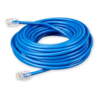 Victron Energy RJ45 UTP kabelis 15 m – Cat6 Gigabit Ethernet Patch Cable, pilkas