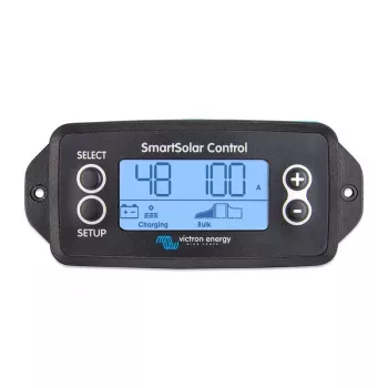 Victron Energy SmartSolar Control Screen – nuotolinis ekranas MPPT valdikliams, VE.Direct, LCD, įleidžiamas montavimas