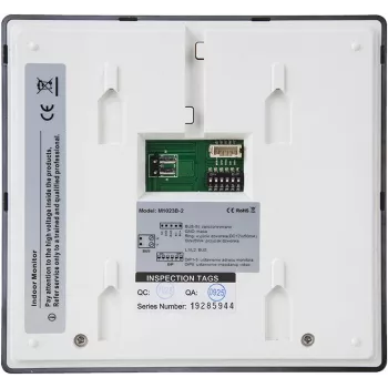 VIDOS DUO M1023B-2 7 colių TFT LCD vaizdo domofono monitorius, juodas