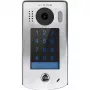 VIDOS DUO S1301D Vartų stotelė – lauko vaizdo domofonas su 2,0 MP kamera, 170° plačiu kampu, IR naktiniu matymu, nerūdijančiu plienu, sidabrinis