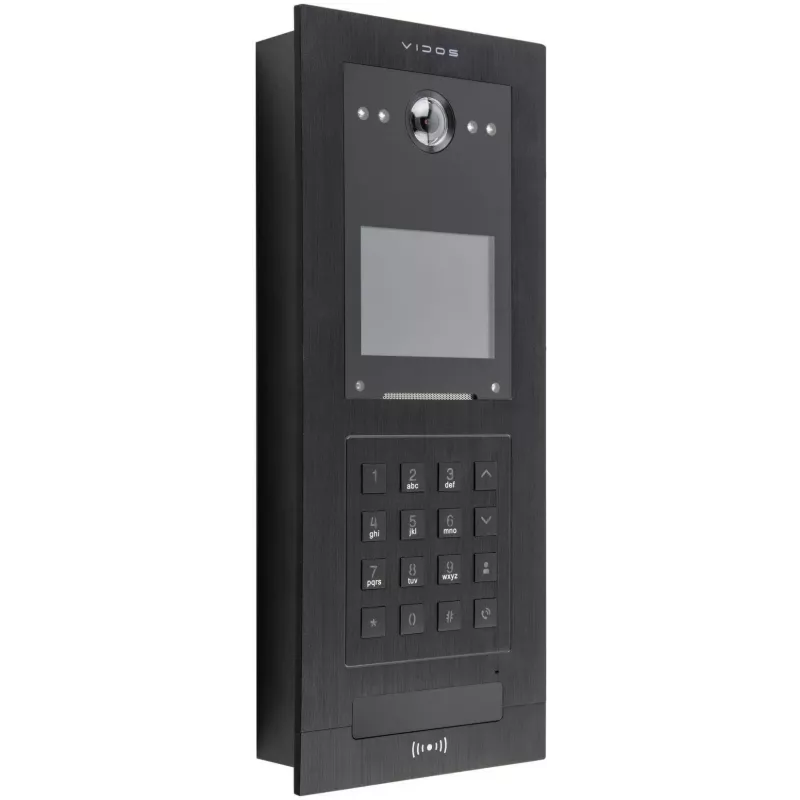 VIDOS IPX S110 lauko skydelis – IP vaizdo durų stotelė su 2MP kamera, PoE, IP65