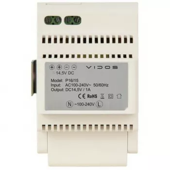 VIDOS X M12W 7 colių belaidis vaizdo domofono monitorius baltas