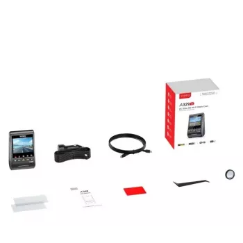 VIOFO A329S 1CH GPS 4K UHD Vaizdo registratorius su Sony STARVIS 2 IMX678, įmontuotu GPS, Wi-Fi, parkavimo režimu, 2,4 colių LCD, super kondensatoriumi, iki 512 GB