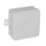 VIPLAST V6 Click paviršinio montavimo jungčių dėžutė, 12 kabelių įvadų, tuščia, balta, IP54, 85x85x41mm, 036-01