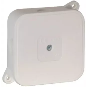 VIPLAST VP-2 paviršinis tuščias sujungimo dėžutė 4 įvadai IP44 balta 85x85x35mm 027-01