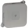 VIPLAST VP-2 paviršinio montavimo jungiamųjų dėžutė, tuščia, 4 kabelių įvadai, IP44, pilka, 85x85x35 mm