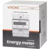 Virone EM-3 Trifazis elektros skaitiklis, 80 A, 3 moduliai, DIN bėgis TH-35 mm