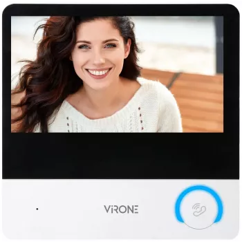 Virone VDP-67 vaizdo domofonas FullHD 1080p, 7 colių spalvotas LCD monitorius, RFID skaitytuvas, Tuya Smart Wi-Fi