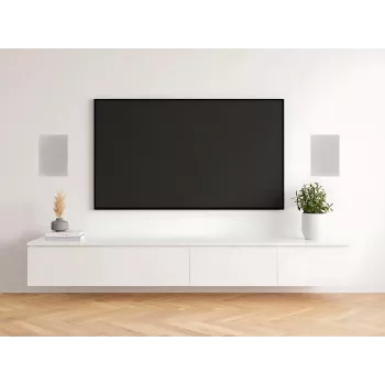 Vivolink In-Wall Speaker Pair 60W 2-Way 6,5 inch wooferis šilko kupolinis tweeteris baltas (VLSPIW60W)
